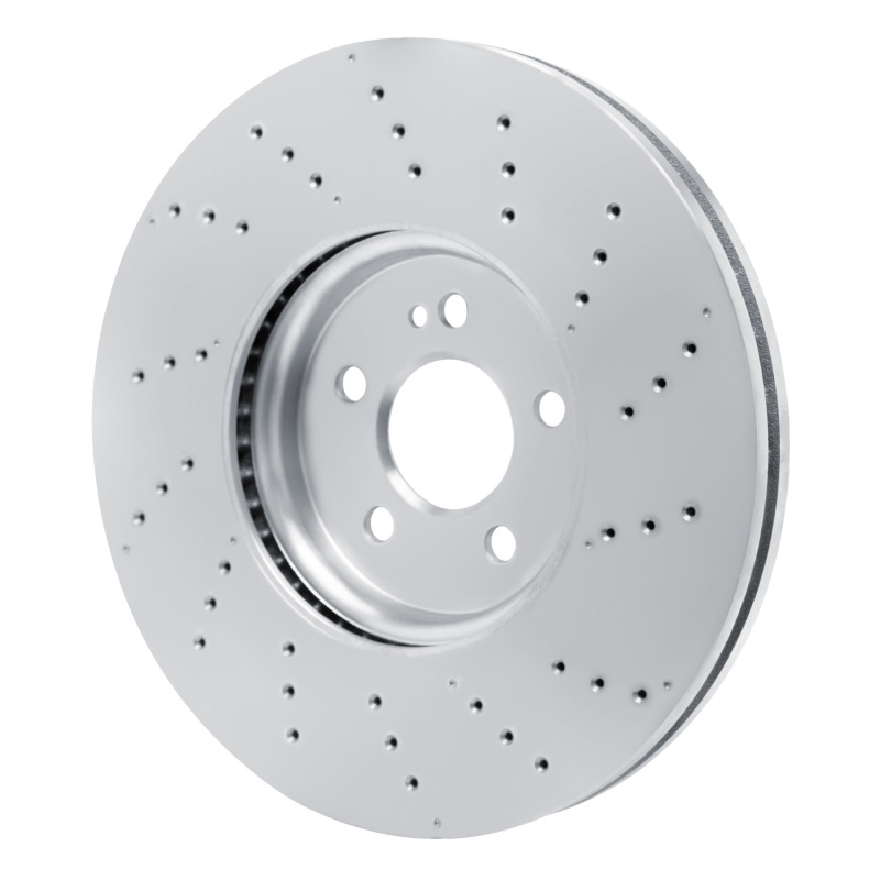 Mercedes-Benz A35 AMG Brake Rotor (1) - Front - R1 Concepts - Drilled - `20-`22